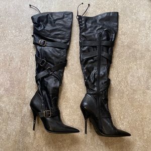 Aldo Stiletto Over the Knee Boots
